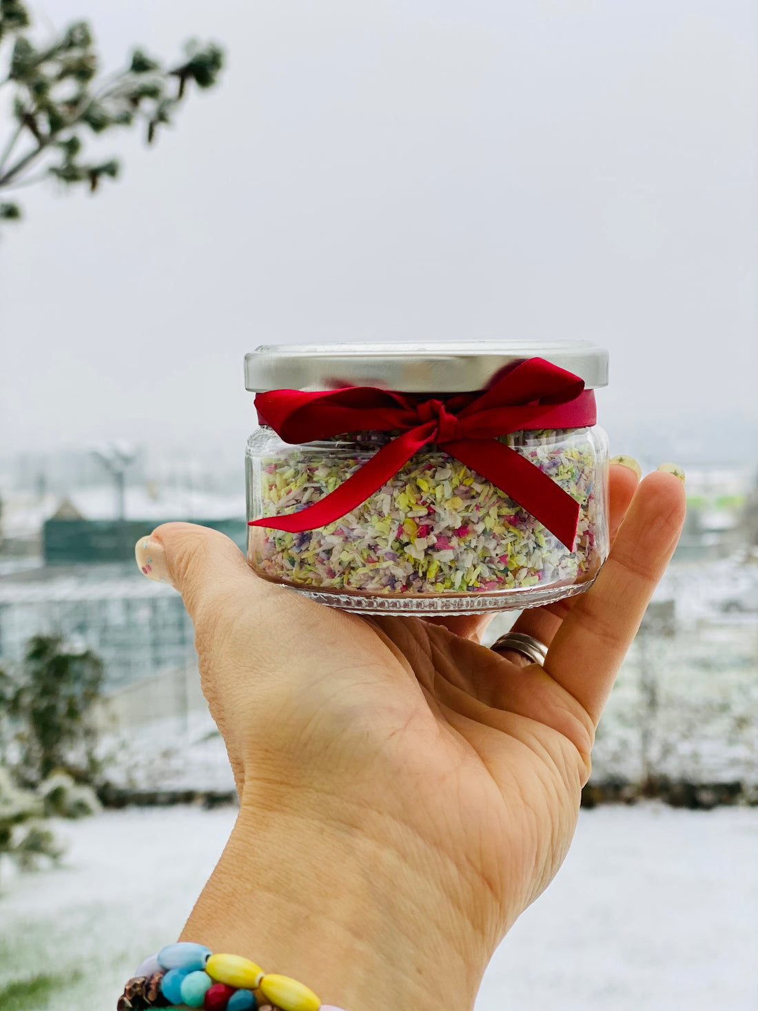 Zdravá farebná posýpka bez cukru