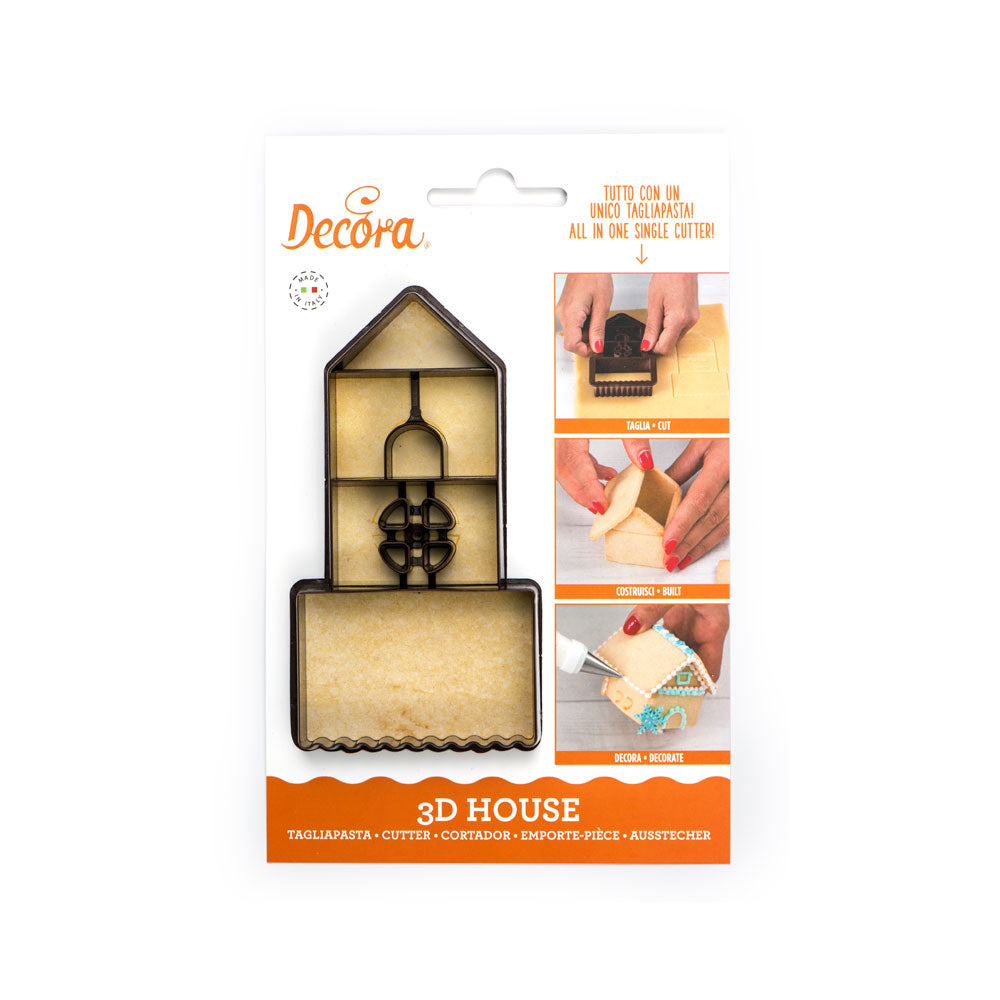 Vykrajovátko - 3D medovníkový mini domček