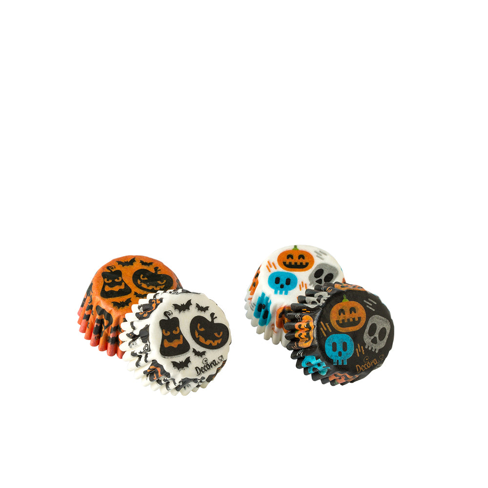 Papierové košíčky MINI 200ks  - Halloween