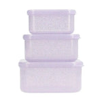 Načítať obrázok do zobrazovača galérie, Tutete - sada 3 trblietavých boxíkov - Lila
