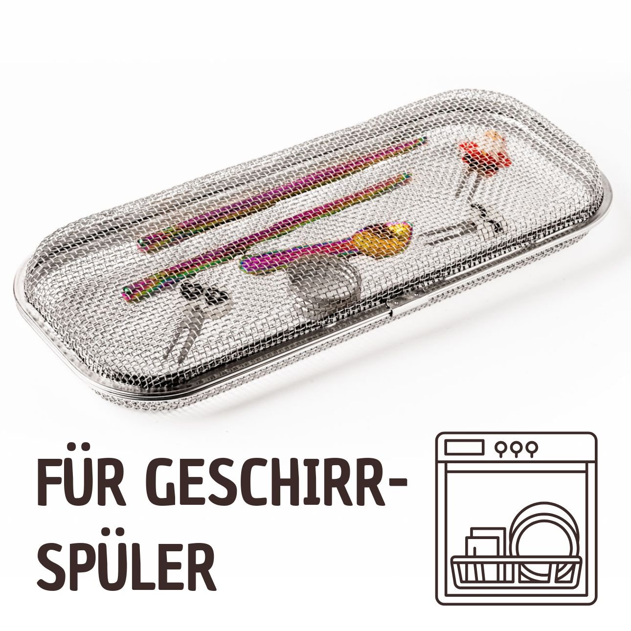 Košík na malé diely do umývačky - LEKKABOX Cleany