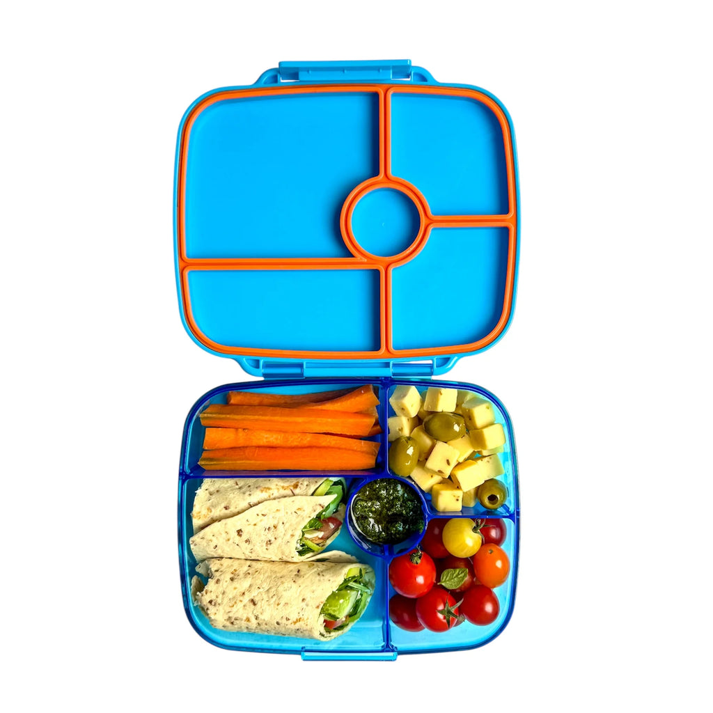 Yumbox GO - 5 oddelení modré Miami