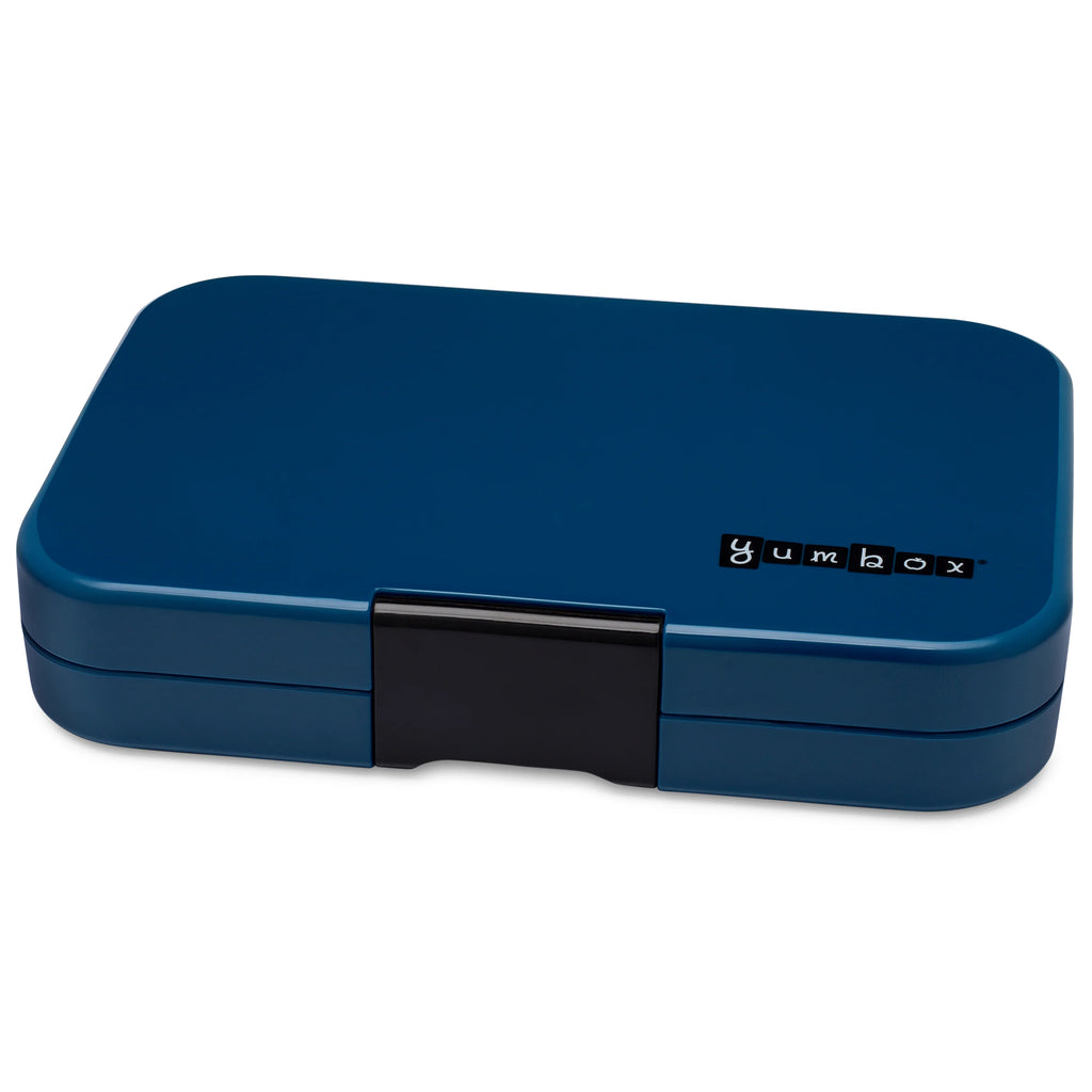 Yumbox XL Tapas 5 oddelení modrá Monte Carlo - modrá transparentná