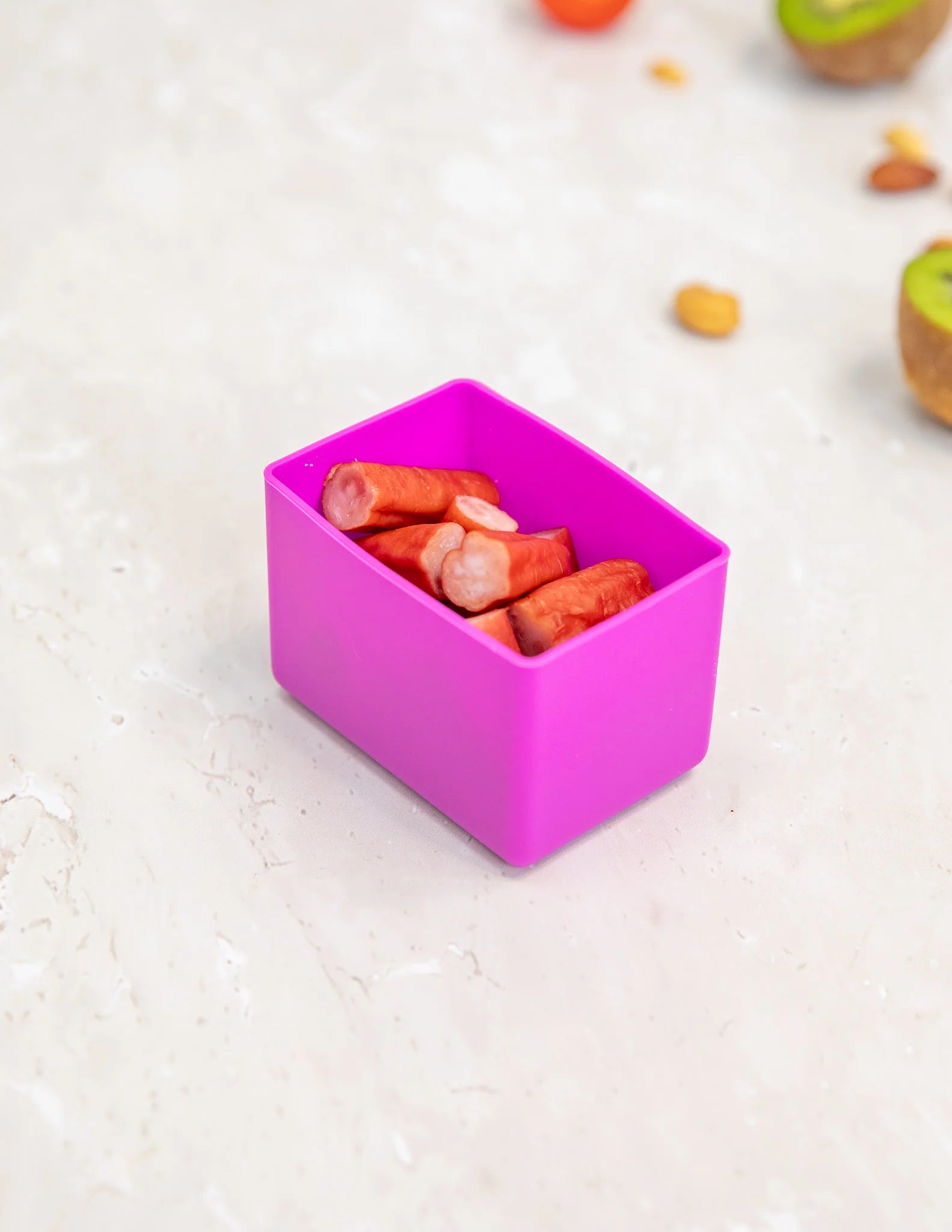 MontiiCo FEAST 2 silikónové formičky Fuchsia