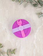 Načítať obrázok do zobrazovača galérie, MontiiCo MINI termoska na jedlo 200ml Fuchsia
