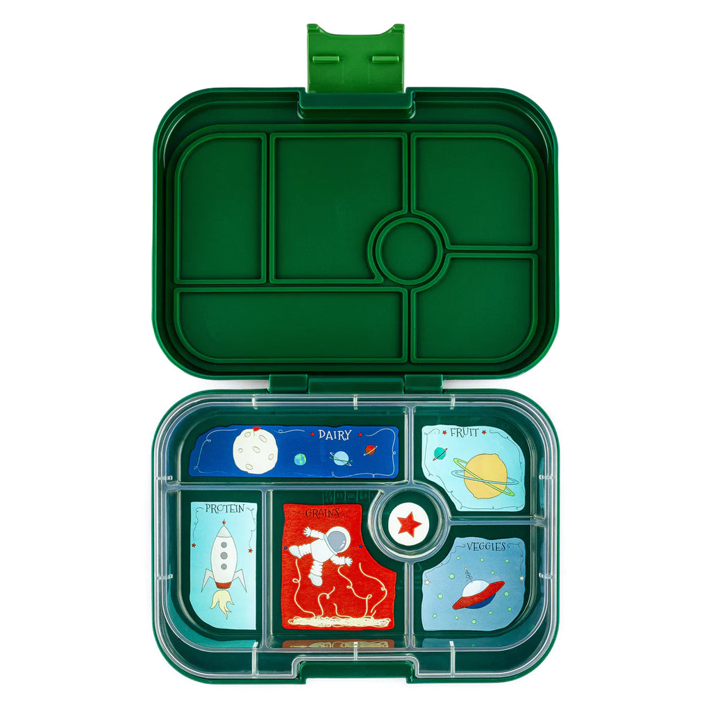 Yumbox Original 6 oddelení skúmaj zeleno (vesmír)