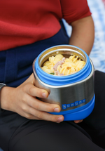 Načítať obrázok do zobrazovača galérie, Yumbox Cubi 295ml termoska na jedlo Surf Blue
