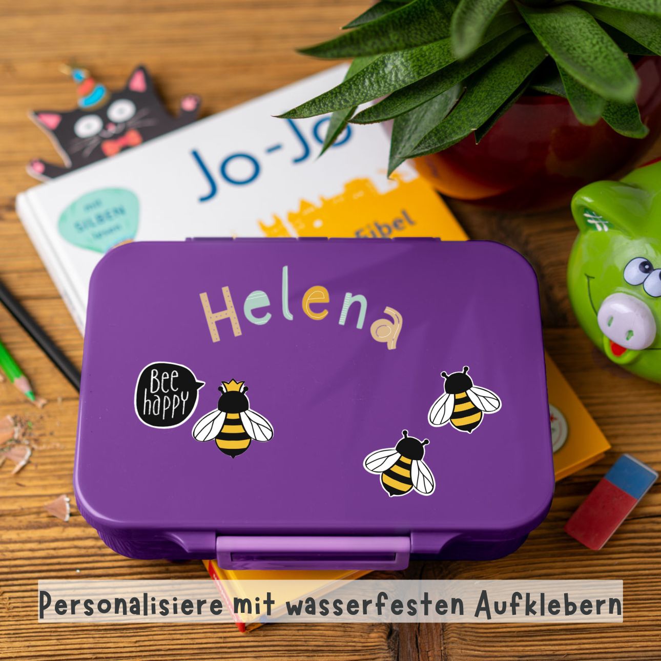 Lekkabox Classic  so 4 oddeleniami - Lila