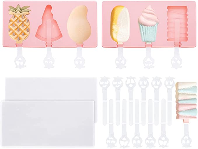 Silikónová forma na nanuky - ovocie modré