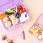 Načítať obrázok do zobrazovača galérie, Mini vidličky a lyžičky set ružový
