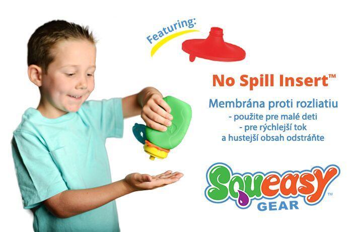 Squeasy Snacker Mini - silikónová kapsička 100ml tyrkysová
