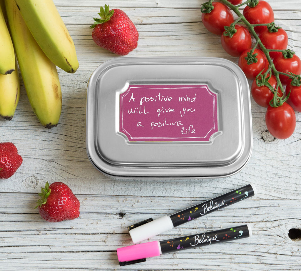 Vodeodolná nálepka tabuľa so zástavkami malinová