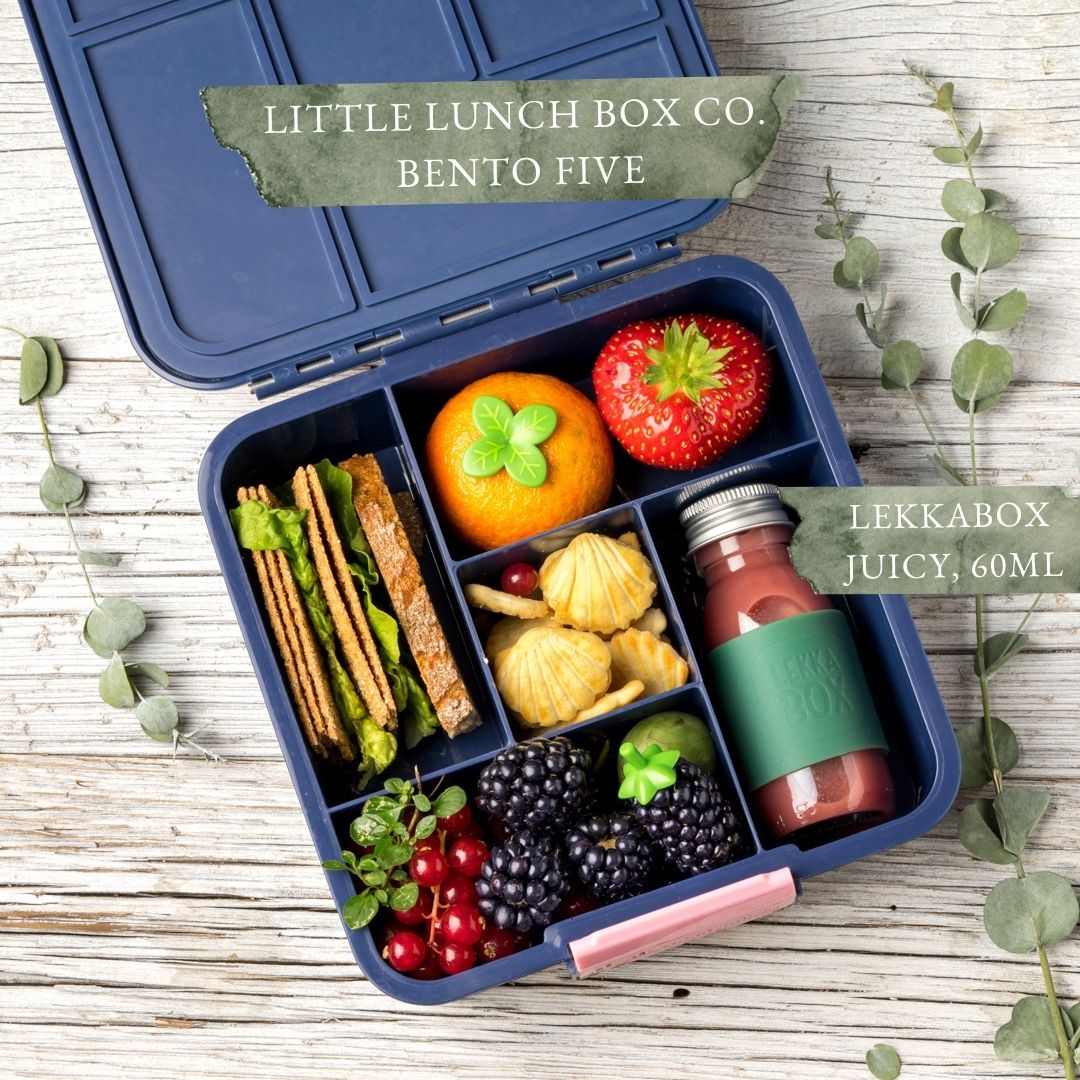 Lekkabox Juicy Mini fľaštička na smoothie/džús 60ml Les