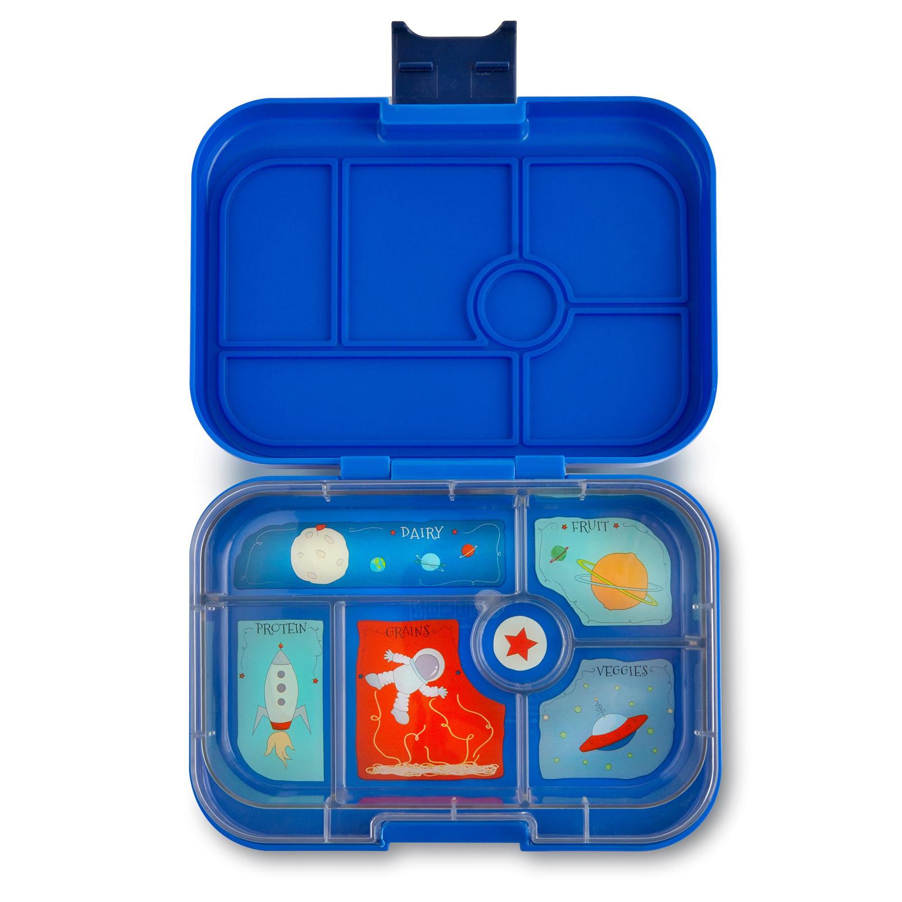Yumbox Original 6 oddelení modrý neptún (vesmír)