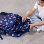 Načítať obrázok do zobrazovača galérie, MontiiCo - Školský ruksak ŽRALOKY len 700g!
