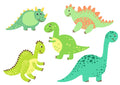 Vodeodolné nálepky Dinosaury