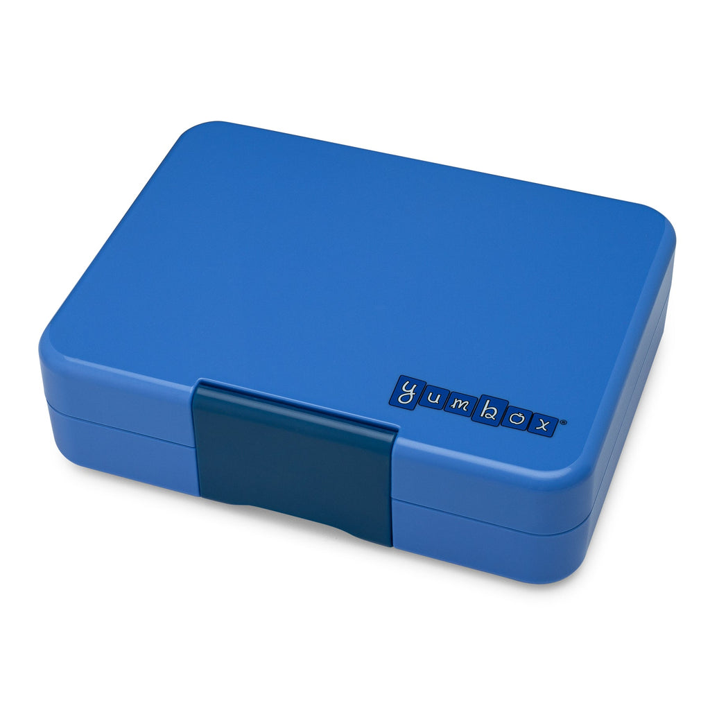 Yumbox Snack 3 oddelenia pravá modrá (raketa)