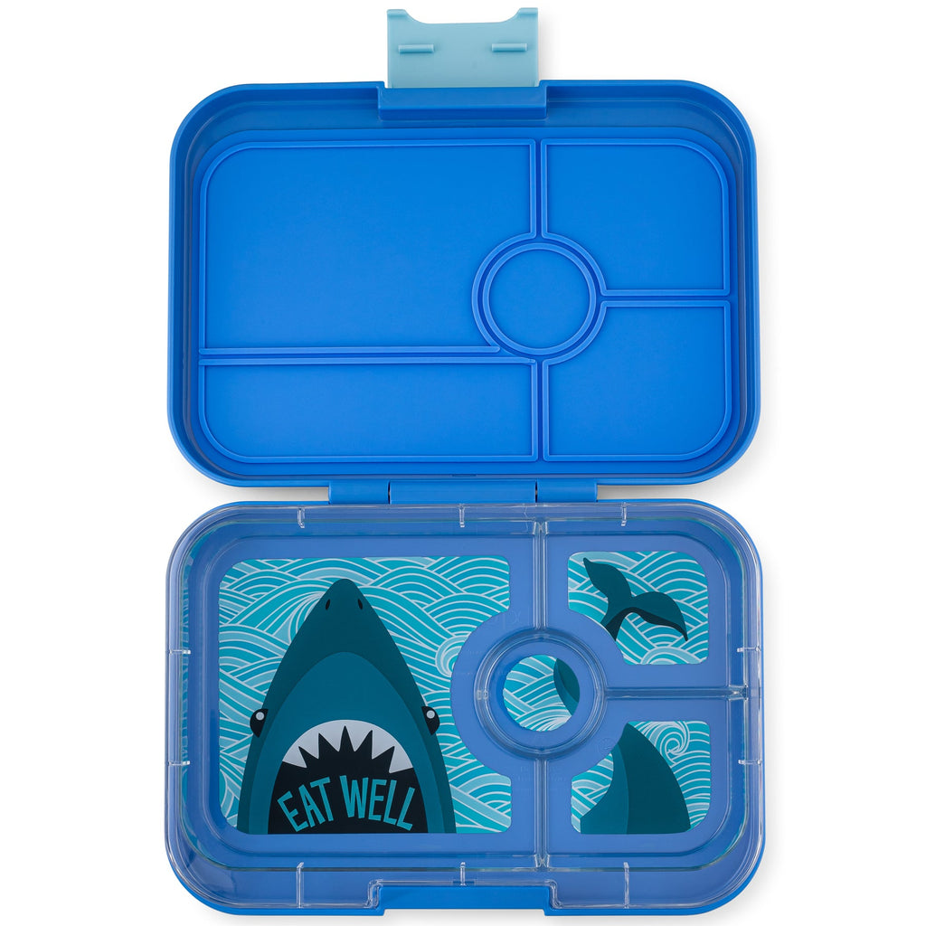Yumbox Tapas XL 4 oddelenia pravá modrá
