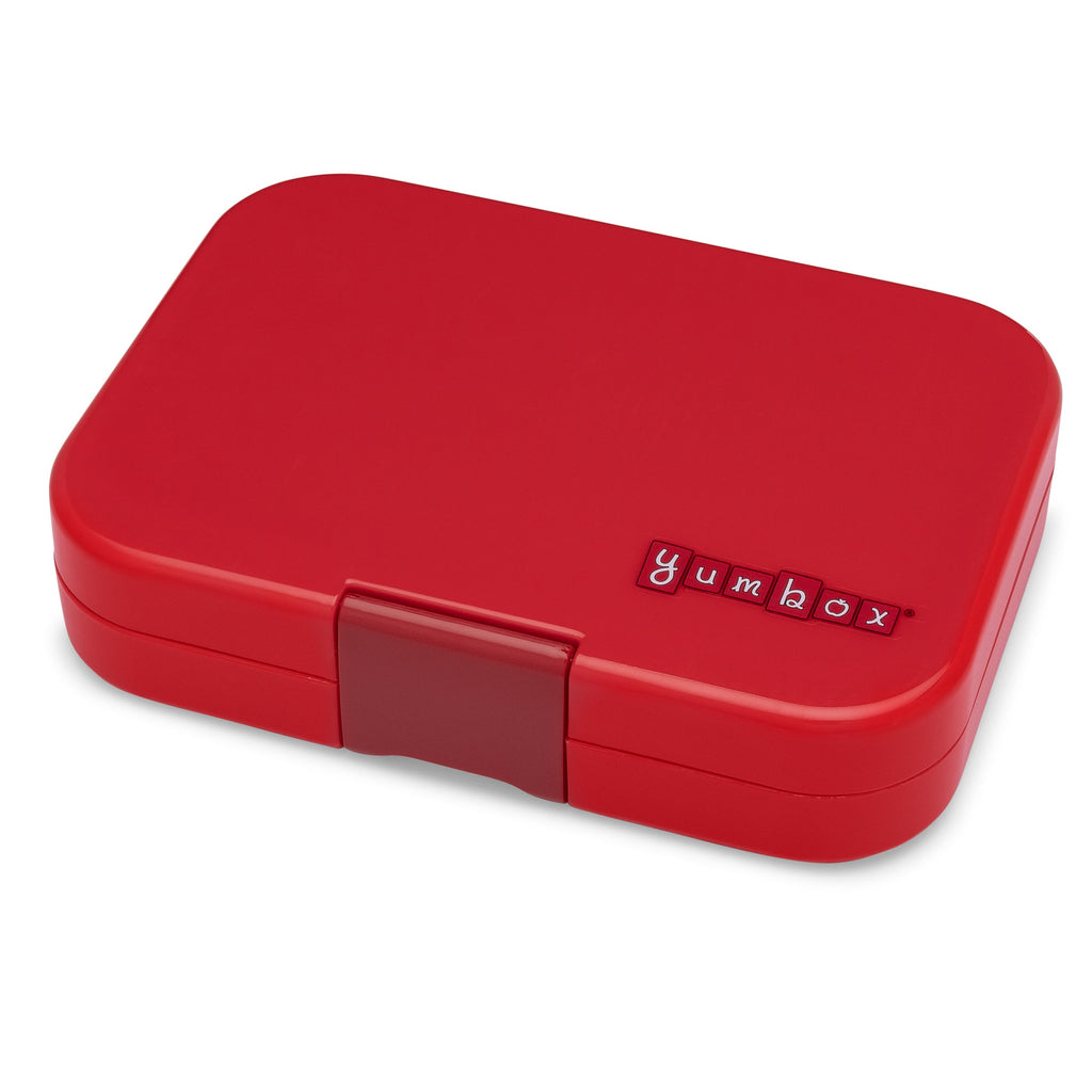 Yumbox Panino 4 oddelenia WOW červená (žralok)