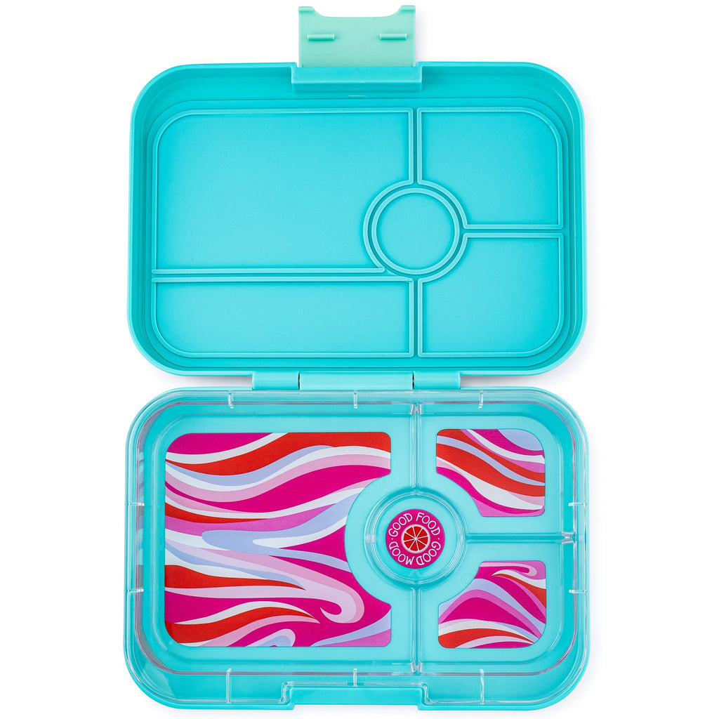 Yumbox XL Tapas 4 oddelenia modrý Antibes