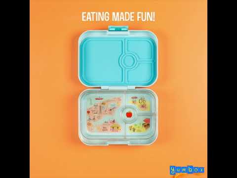 Yumbox Panino 4 oddelenia mocná ružová (dúha)