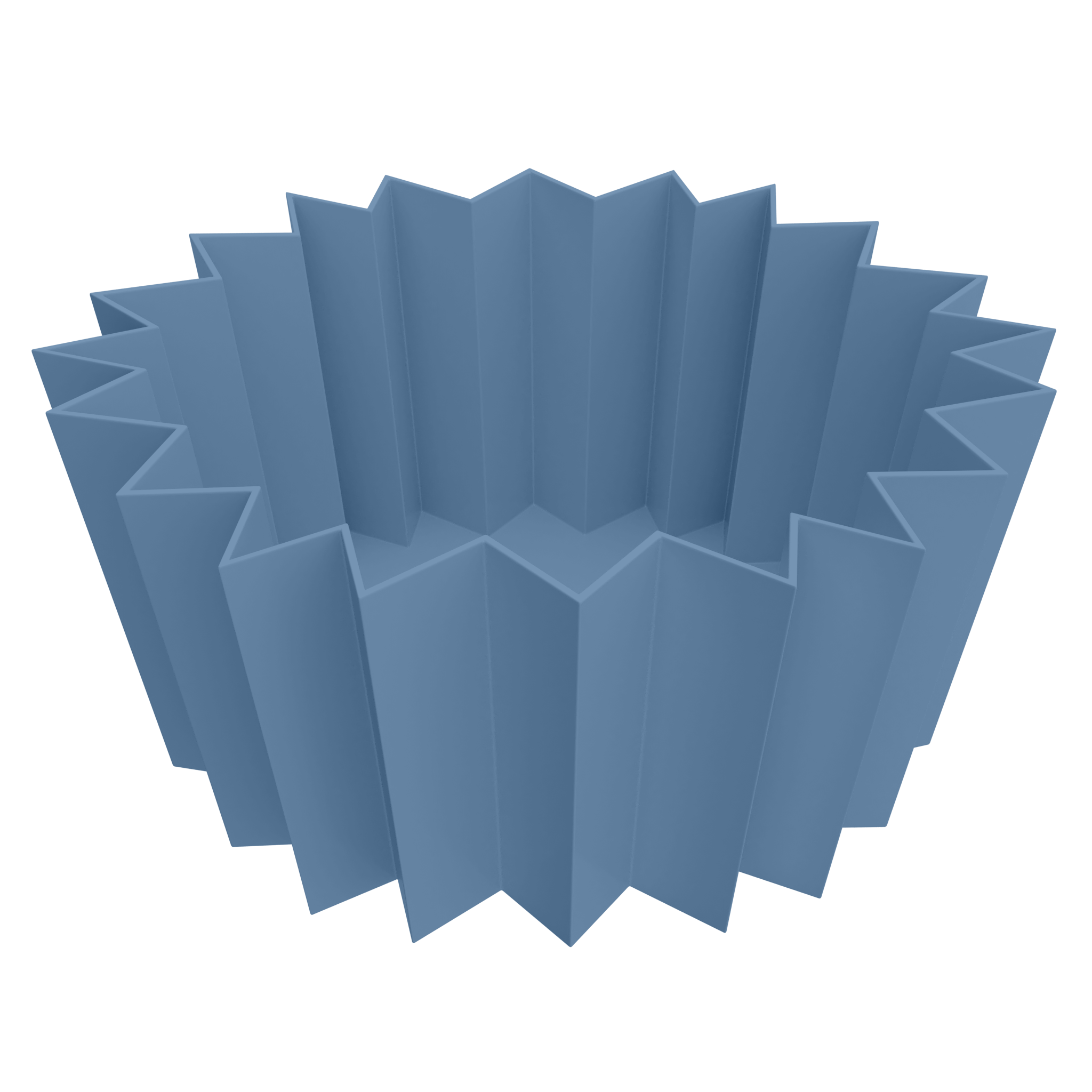 Sada silikónových pohárikov modrá