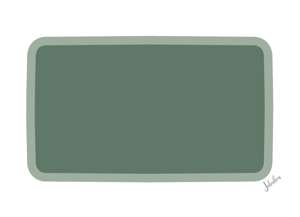 Vodeodolná nálepka tabuľa eukalyptus - Lekkabox SAFE