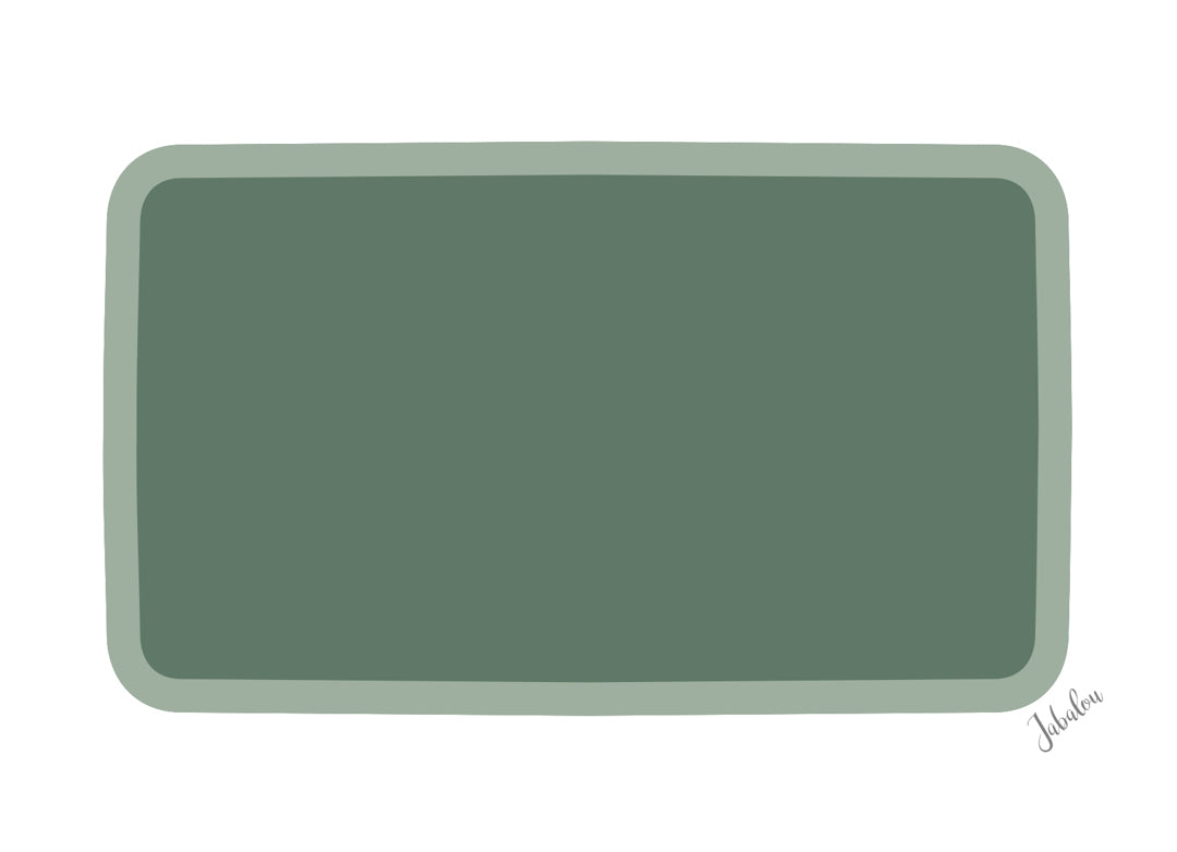 Vodeodolná nálepka tabuľa eukalyptus - Lekkabox SAFE