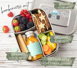 Načítať obrázok do zobrazovača galérie, Lekkabox Juicy Mini fľaštička na smoothie/džús 100ml Aqua
