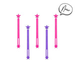 Načítať obrázok do zobrazovača galérie, Sada silikónových gumičiek na wrapy ružová
