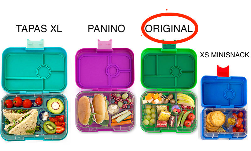 Yumbox Original 6 oddelení WOW červená (vesmír)