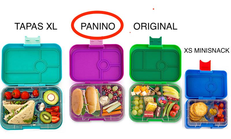 Yumbox Panino 4 oddelenia mocná ružová (dúha)