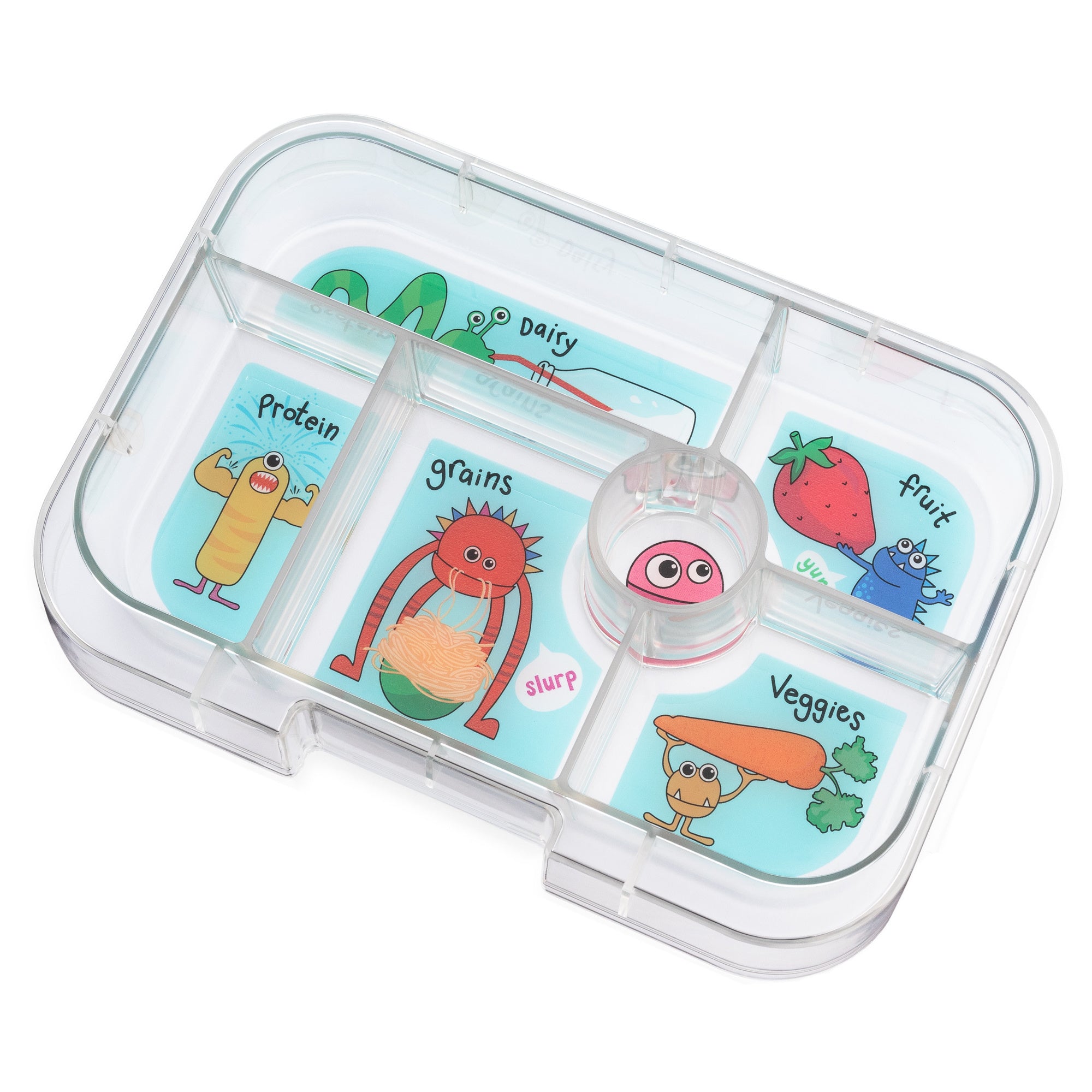 Extra tácka k Yumbox Original - príšerky 6 oddelení